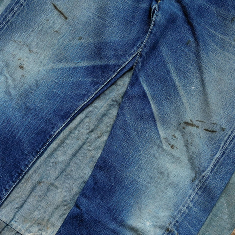 Boncoura Indigo Denim Jeans Sample – nest clothing store