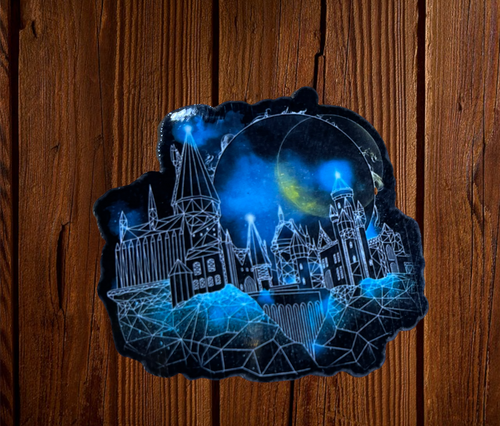 Harry Potter Series: Dark Harry Potter Silhouette Hogwarts Sticker