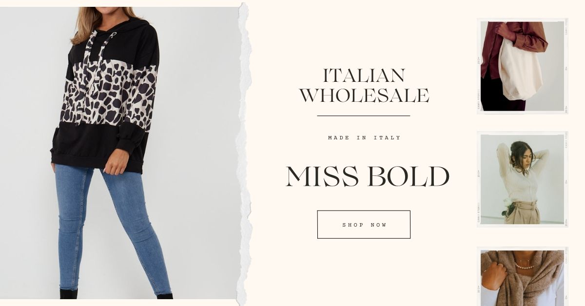 Women's Plus Italian Clothing Wholesale Online Miss Bold