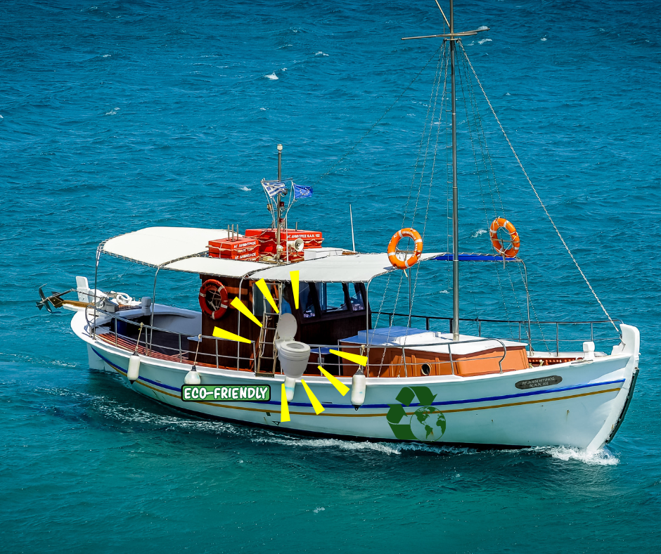 Composting Toilet boat