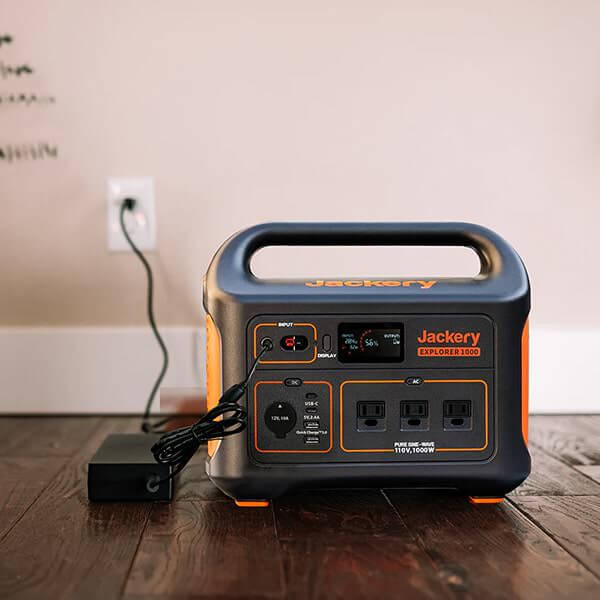 Jackery Explorer 1000 Portable Power Station Wall Charging 7 Hrs