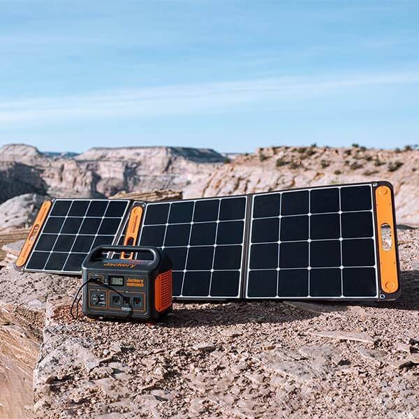 Jackery Explorer 550 Portable Power Station Solar Charging 9.5 Hrs