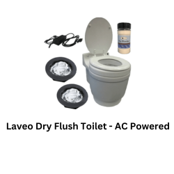 Laveo Dry Flush Toilet - AC Powered