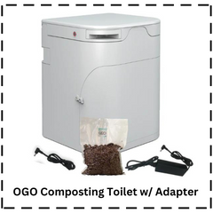 OGO Composting Toilet with Adapter