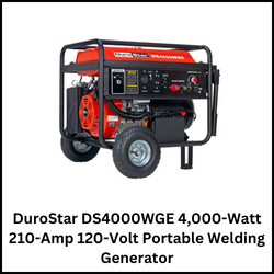DuroStar DS4000WGE 4,000-Watt 210-Amp 120-Volt Portable Welding Generator