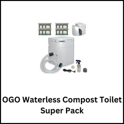 OGO Waterless Compost Toilet Super Pack