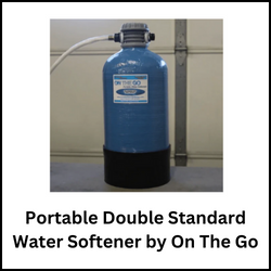 Portable Double Standard Water Softener by On The Go