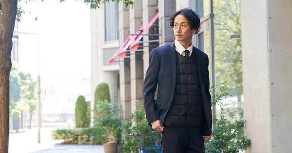 my day の Business Down Vest