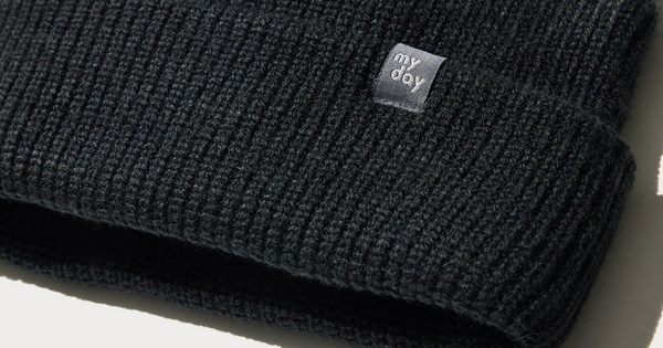 my day の Rib Knit Cap