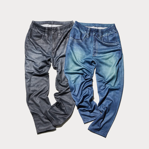 Denim Design Sweatpants