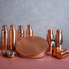 Copper Utensils and Drinkware