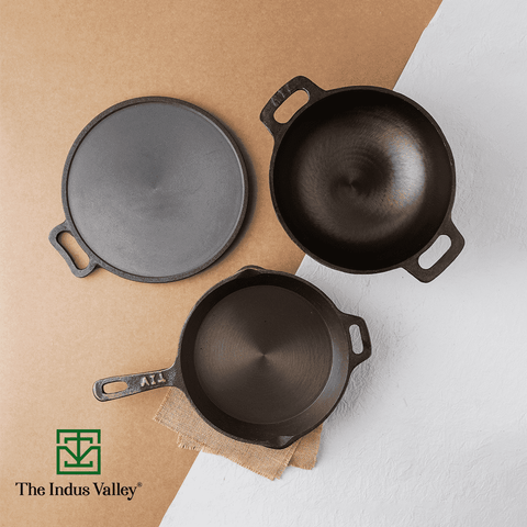 Best cast iron cookware in India to use at home