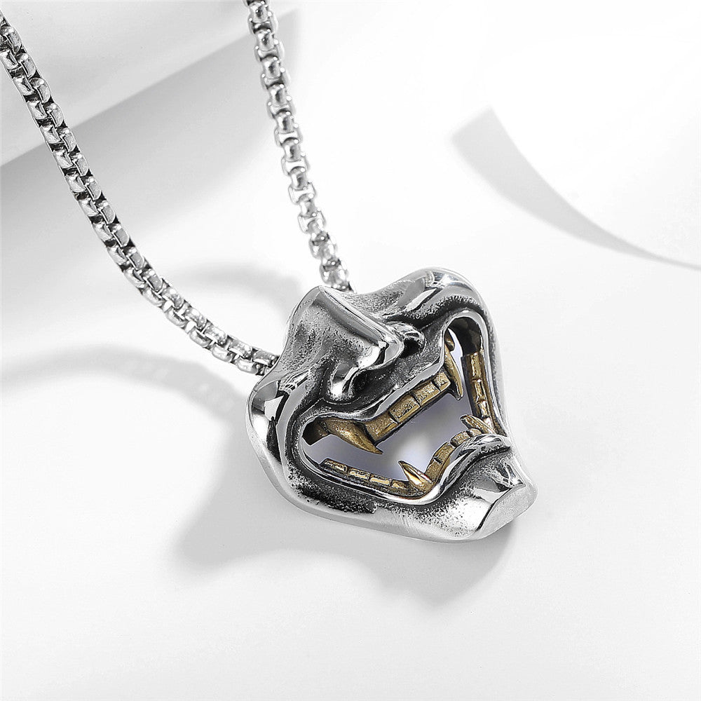 Razor Blade Pendant Titanium Steel Necklace – Taraiga