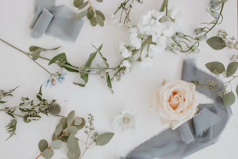 Chiffon is used as a decorative ribbon commonly used in weddings, around cakes and on flower bouquets because of it's feminine, transparent appearance