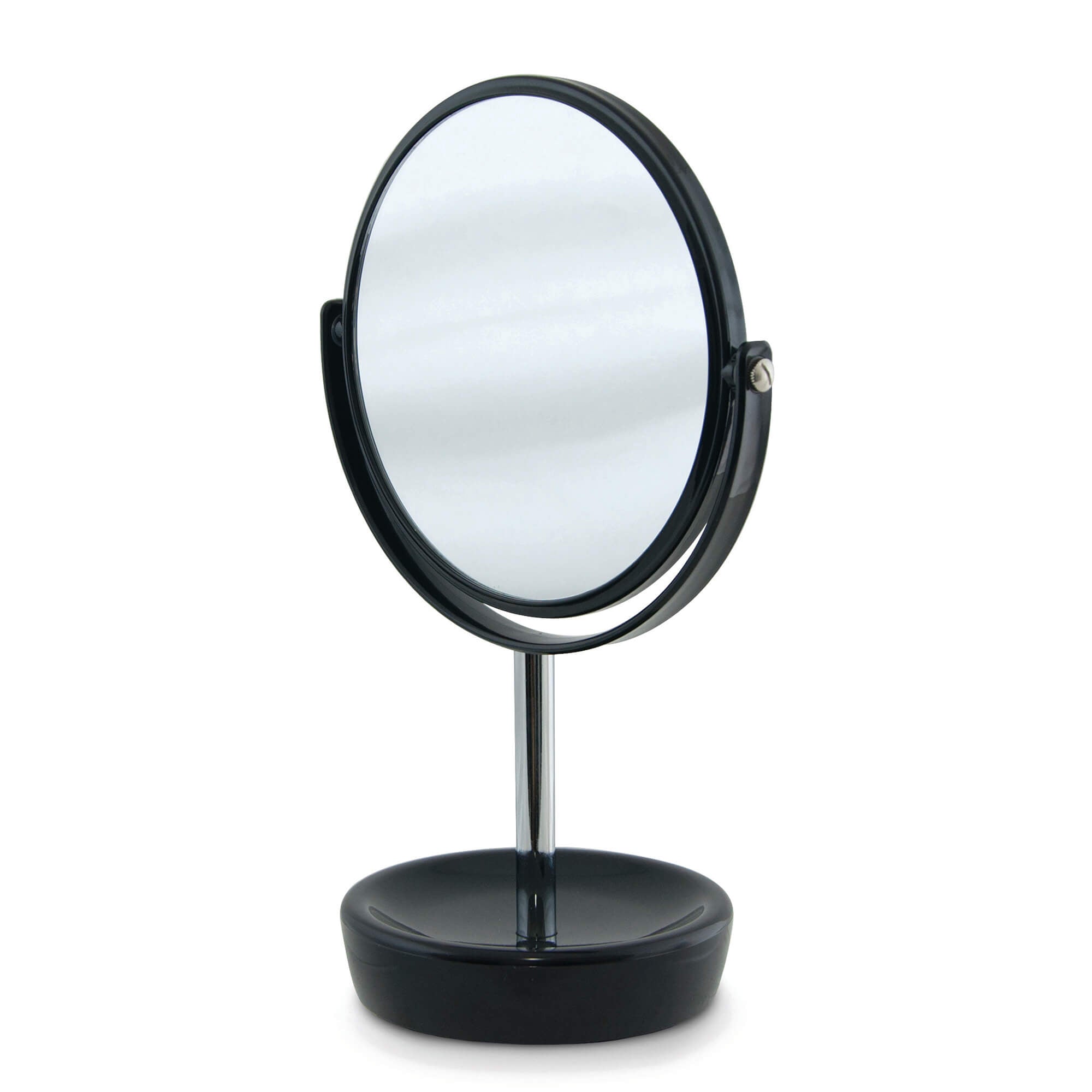 Image of Suds Double Sided Mirror 30cm - Black