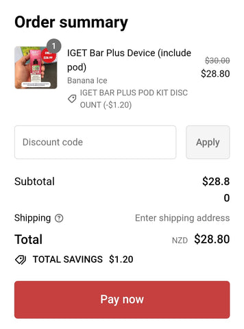 iget bar plus on sale add to cart
