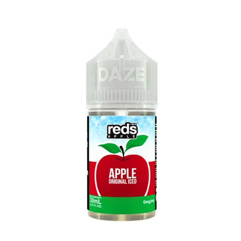 a bottle of reds apple e-liquid