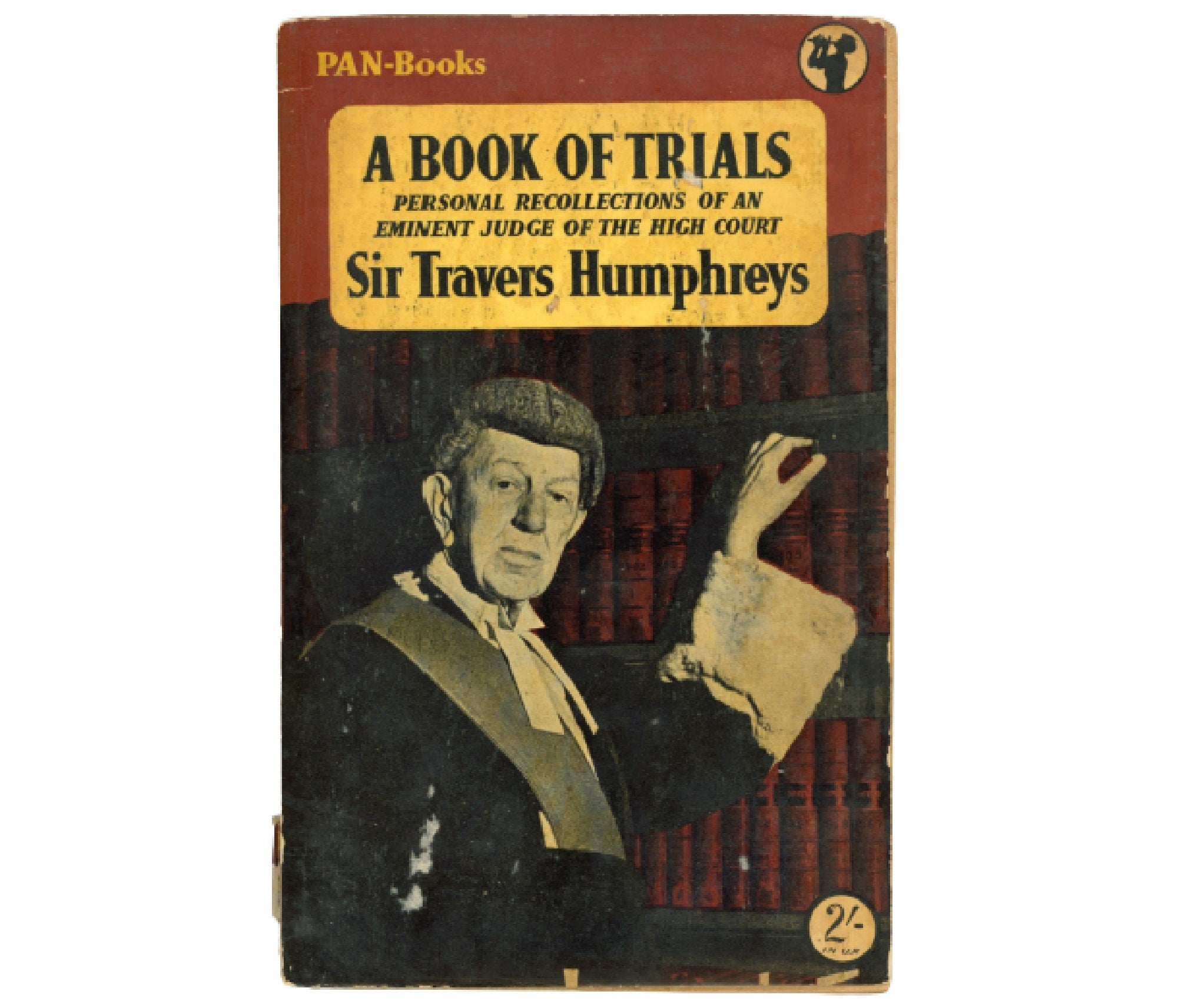 A Book Of Trials - Sir Travers Humphreys - 1956 - Pan Book - Adult Nov ...