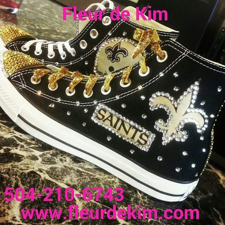 blinged out shoes