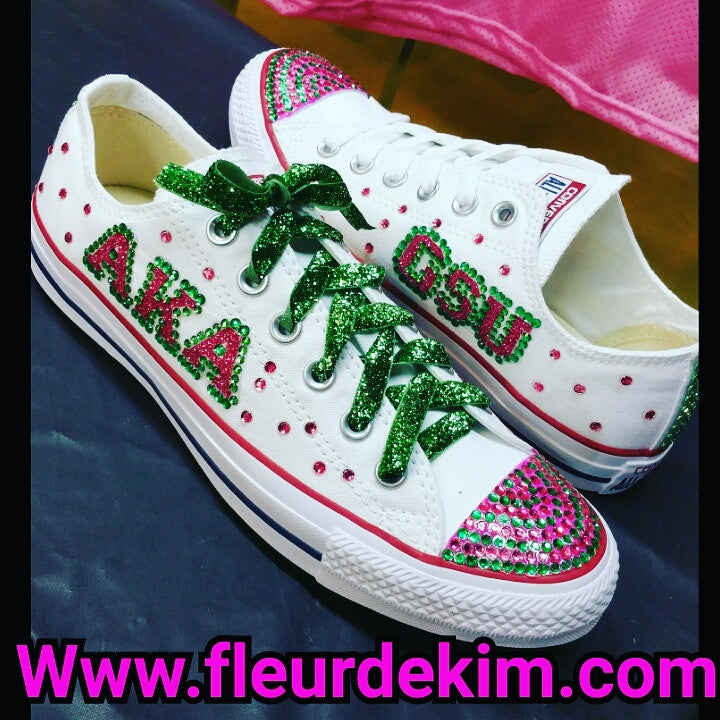 blinged out women's tennis shoes