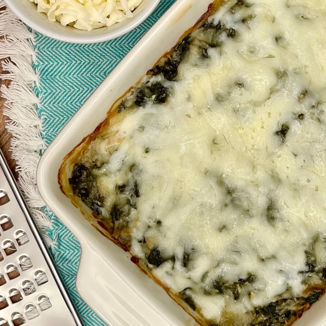 Oh Grate! Creamy Spinach Bake