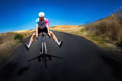 The Vegan Cyclist cycling