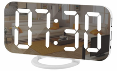 Digital Clock with Mirror Surface