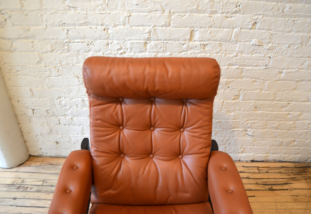 mcm leather recliner