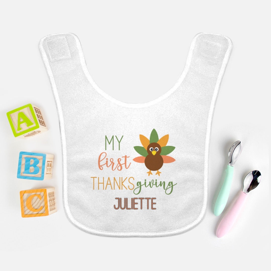 My First Thanksgiving Bib