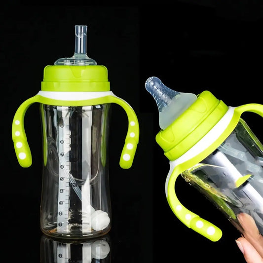 Pop Straw Water Bottle - 480ml Drinking Bottle for Kids – TheToddly