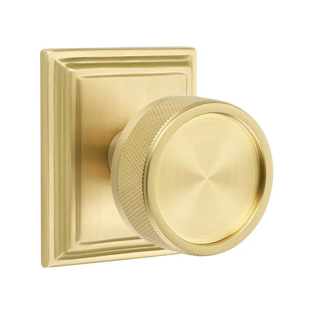 Select Conical Knurled Knob with Wilshire Rosette