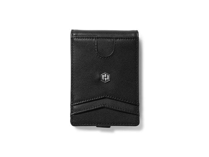 Leather Billfold - Black - hayvenhurst product image