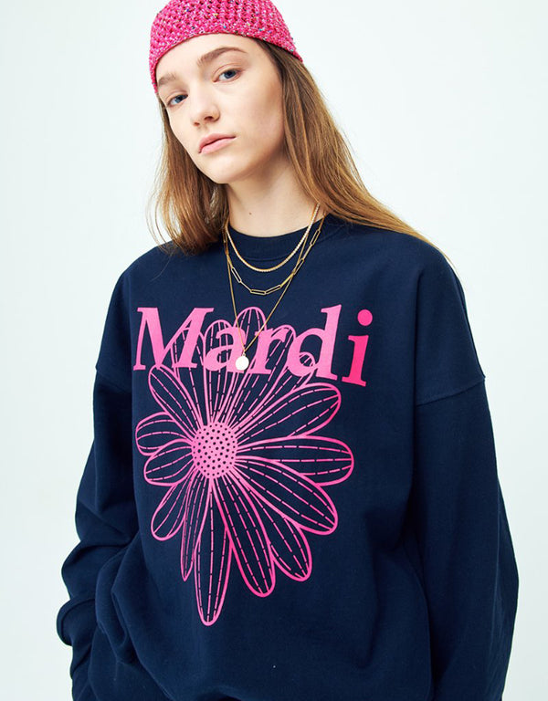 ☆MARDI MERCREDI☆ SWEATSHIRT SIMPLY DDANJI 3色 韓国発 人氣 (Mardi