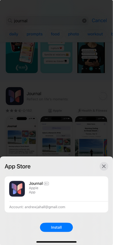 Journal App Store