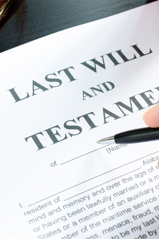 Last will and testament