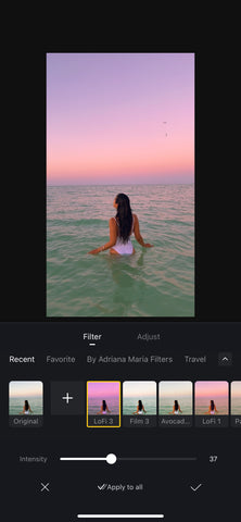 VN Video app Using By Adriana Maria Mobile Video Filters