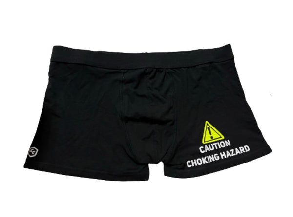 warning choking hazard boxers