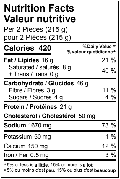 rocco-nutritional-label