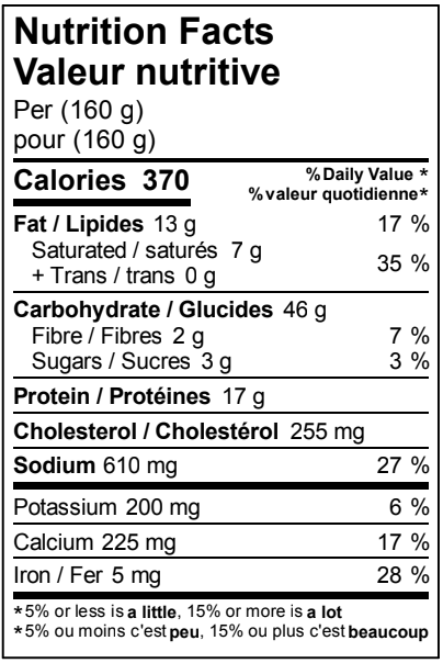 bergamo-pasta-nutritional-label