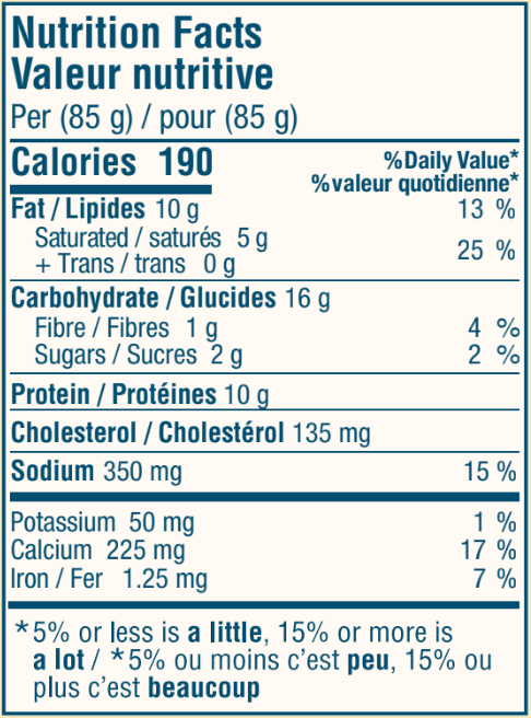 prato-pasta-nutritional-label