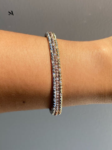 Stackable Diamond Bangles