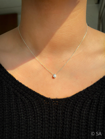 Pear Necklace