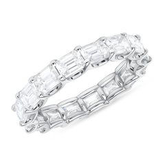 diamond eternity cut band