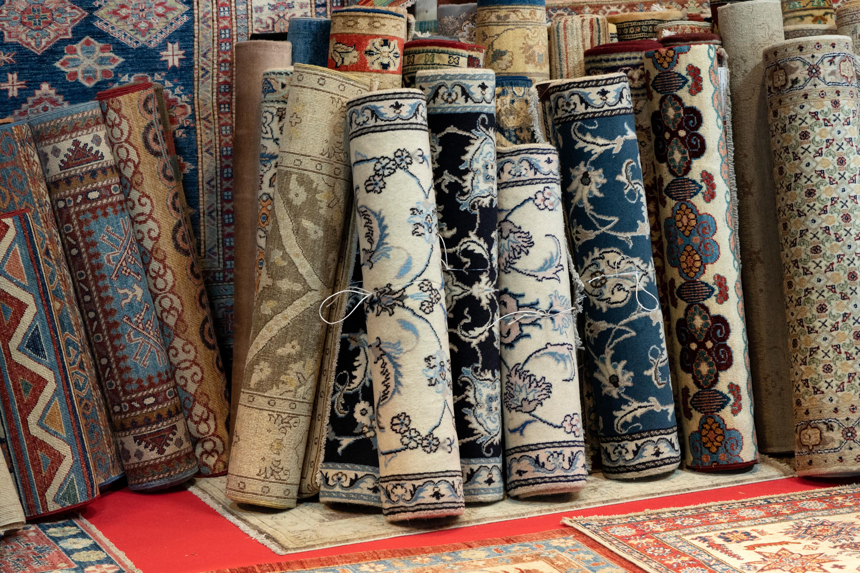 selection of luxury rugs 