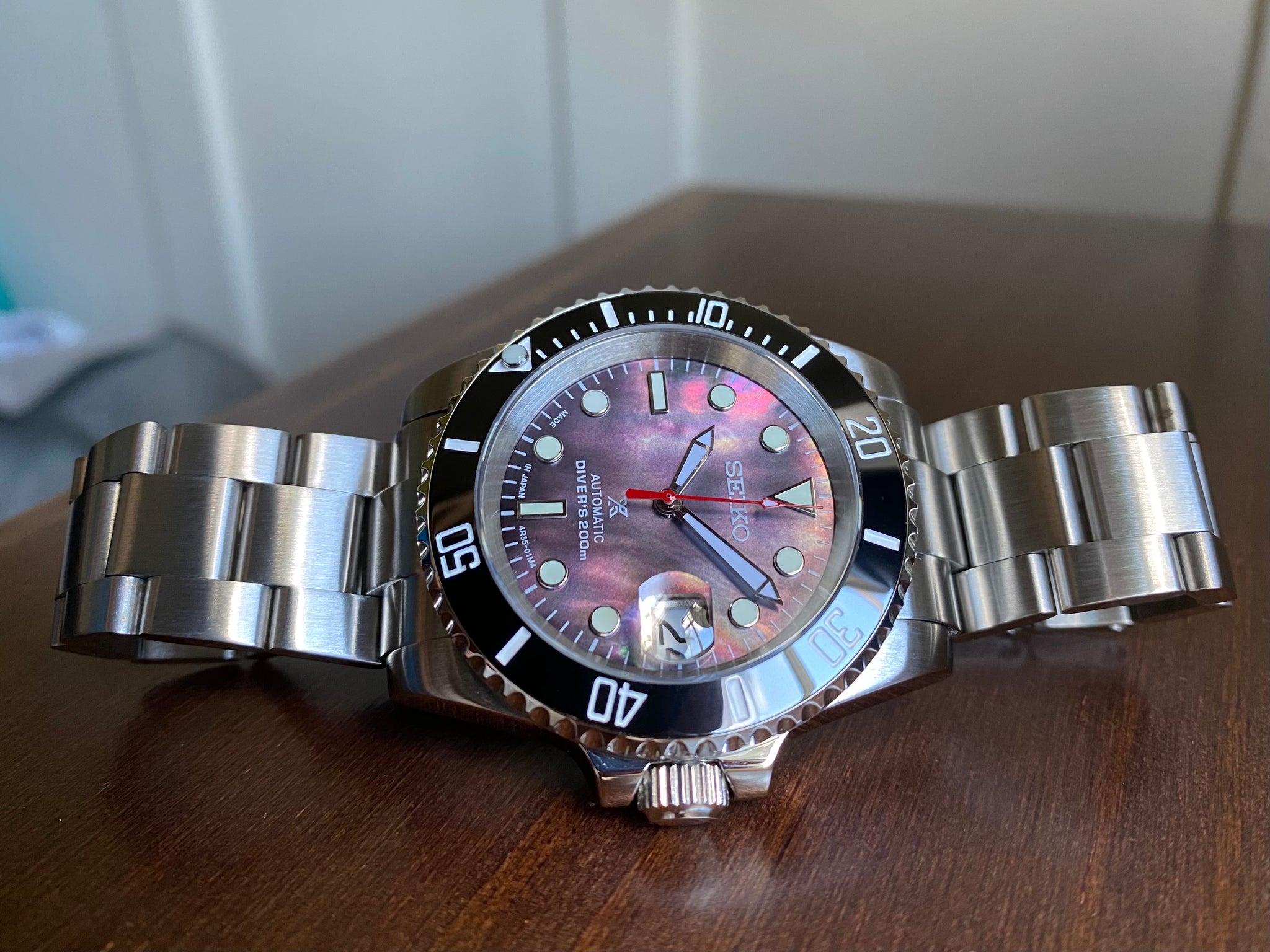 Vader Submariner Seiko Mod – Tropic Timeworks