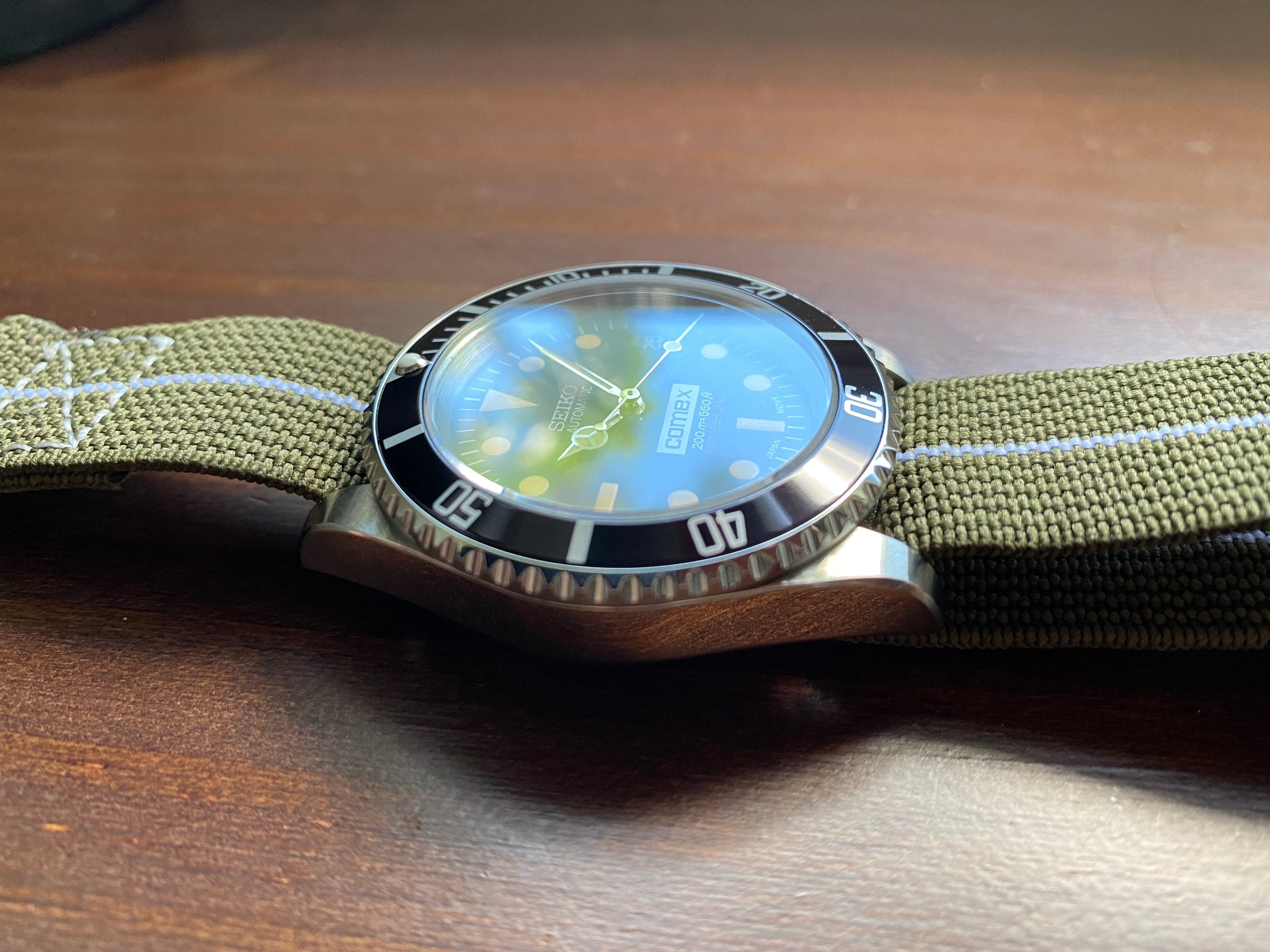 Vintage MILSUB COMEX Seiko Mod – Tropic Timeworks