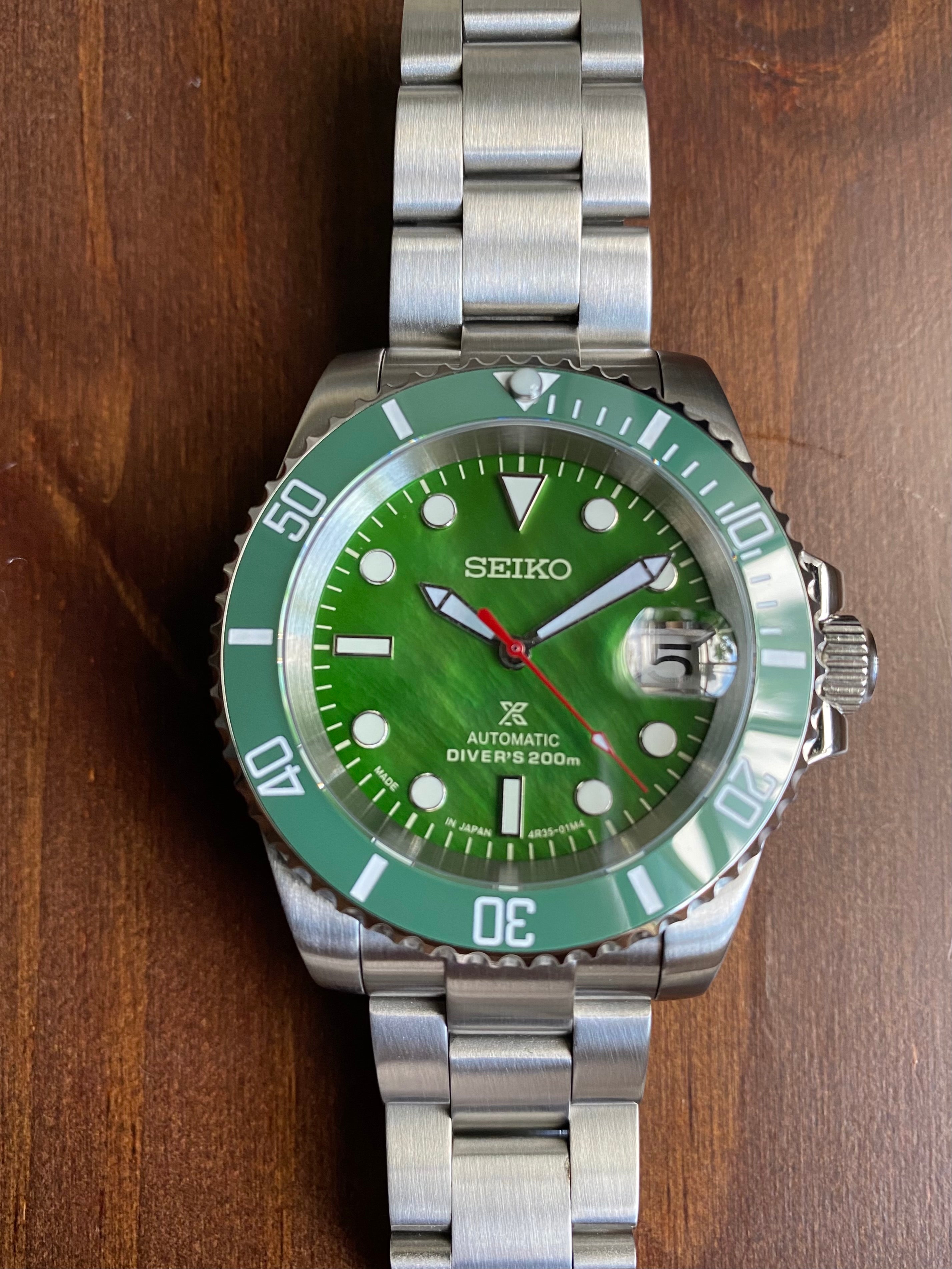 Hulk Submariner Seiko Mod – Tropic Timeworks