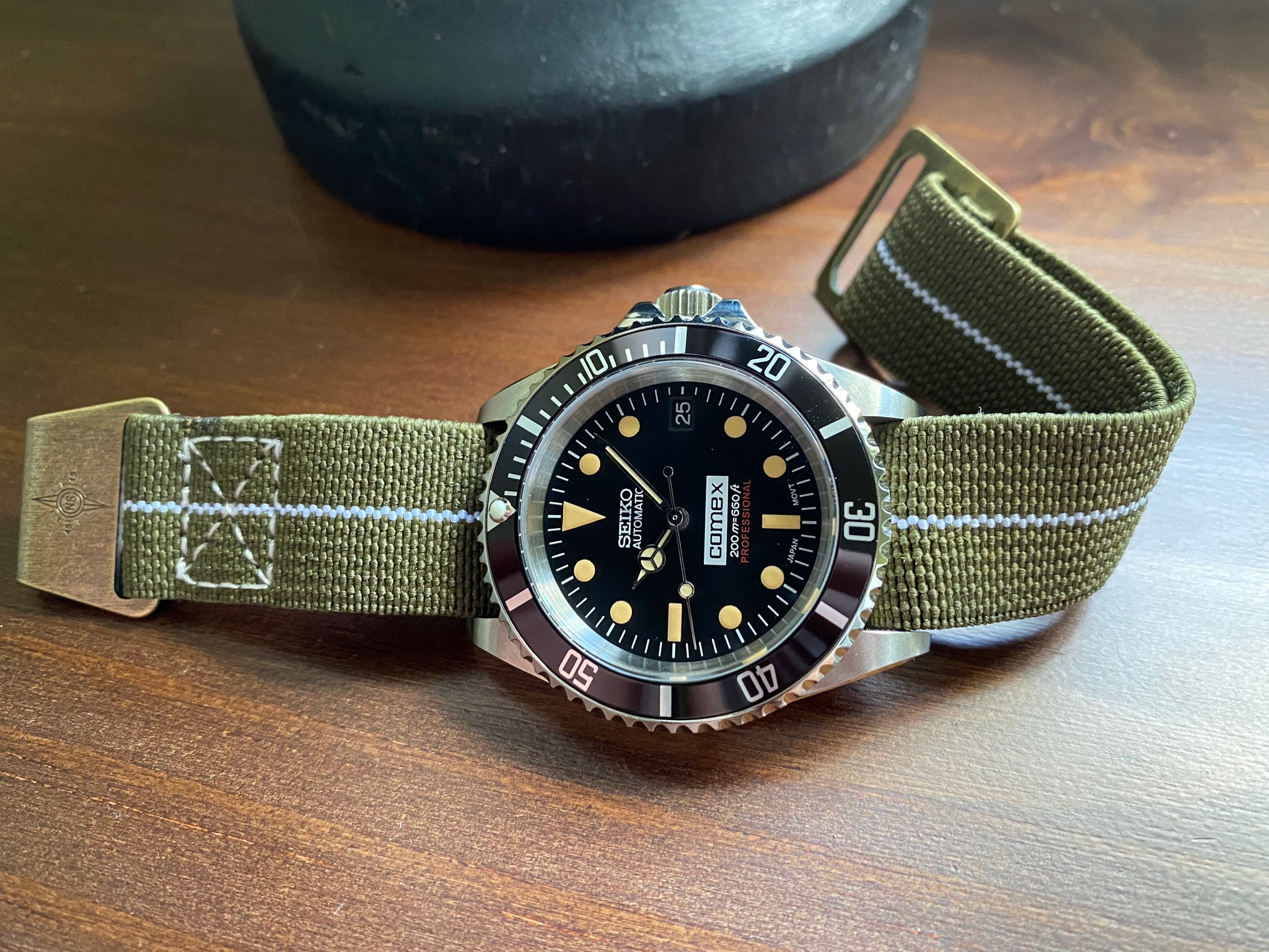 Vintage MILSUB COMEX Seiko Mod – Tropic Timeworks