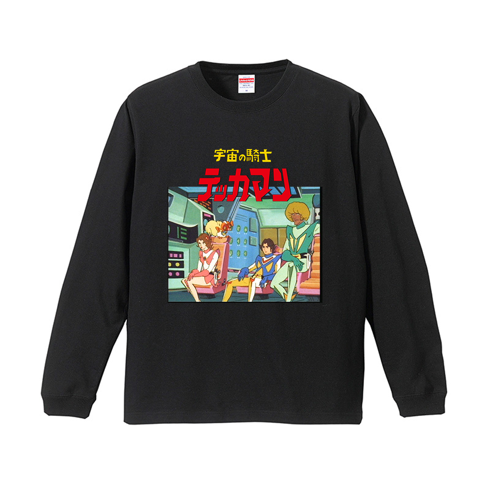 宇宙の騎士テッカマン公式 ロングスリーブTシャツ ブラック – Shop.Merchan.jp