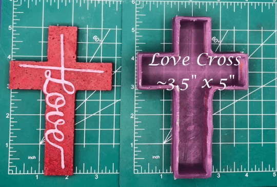 Blessed Cross Silicone Freshie Mold